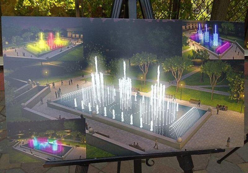  Дизайн светомузыкального фонтана на аллее Роз выберут жители Ростова