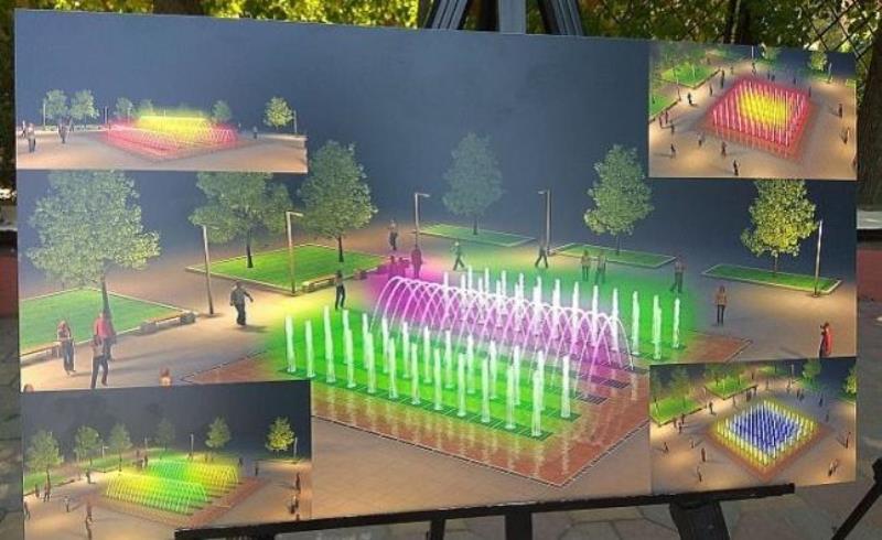  25 млн. рублей потратят на светомузыкальный фонтан в парке Плевен